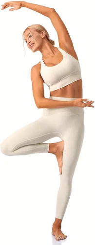 Vista 6 de Lavento - Leggings de yoga suaves para todo el día sin costuras frontales, leggings deportivos suaves para mujer