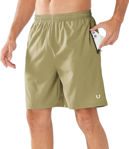 Vista 3 de NORTHYARD Pantalones cortos deportivos para correr para hombre, de secado rápido, ligeros, deportivos, gimnasio, baloncesto, senderismo