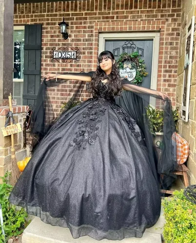 Vista 14 de Ftupza Preciosos vestidos de quinceañera florales 3D vestidos de tul hinchados para mujeres fuera del hombro vestido de fiesta largo FFtu09