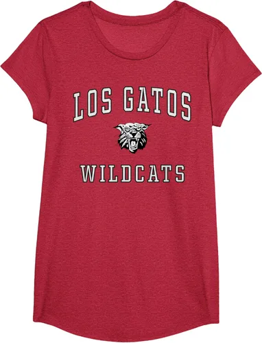 Vista 66 de Camiseta de Los Gatos de la escuela secundaria de Wildcats C1