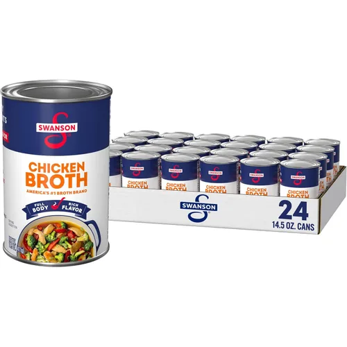 Vista 8 de Swanson Natural Goodness - Caldo de pollo con un 33% menos de sodio, lata de 14.5 onzas