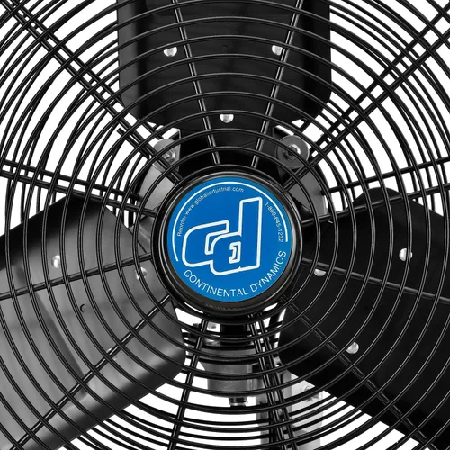 Vista 4 de Ventilador oscilante para montaje en pared CD Premium de 30", motor TEFC, 11,500 CFM, 1/2 HP