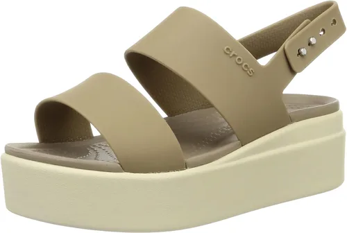 Vista 22 de Crocs Brooklyn - Sandalias de plataforma baja para mujer