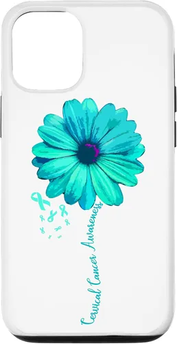 Vista 28 de Cervical Cancer Awareness Family Case Survivor Pretty Gift Case for iPhone 17