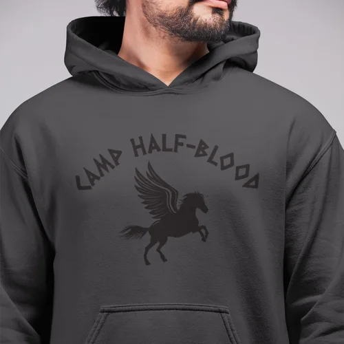 Vista 5 de shop4ever Sudadera con capucha de semidiós con capucha Camp Half Blood