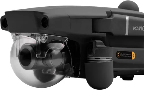 Vista 5 de MOUDOAUER Dron Transparente Protector Cubierta Gimbal Lock Estabilizador Cámara Tapa Protector Protector Cubierta para DJI (Mavic 2) Accesorios