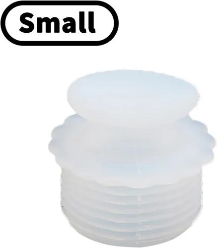 Vista 6 de dPois Tapón de silicona sellado seguro tapón de corcho tapa tapa botella tapón de corcho para frasco de vacío reemplazar accesorios de hervidor
