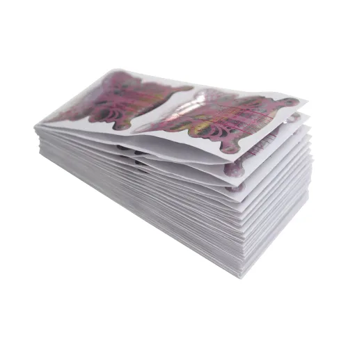 Vista 3 de VNC 200 calcomanías de extensión de forma de uñas, forma de bufferfly, guía de arte de uñas, puntas acrílicas, calcomanías de extensión de gel UV
