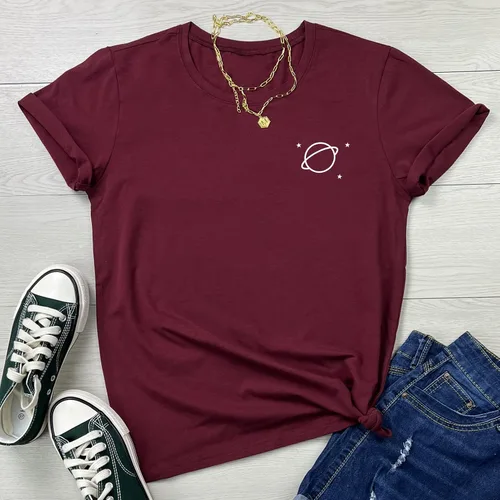 Vista 2 de YITAN Lindas camisetas gráficas para mujer