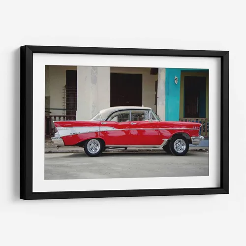 Vista 6 de Canvas Lab Cars of Cuba VII by Laura DeNardo 12 x 8 in Canvas Print Wall Art Travel, Transportation, Ethnic Wall Decor for Bedroom, Living