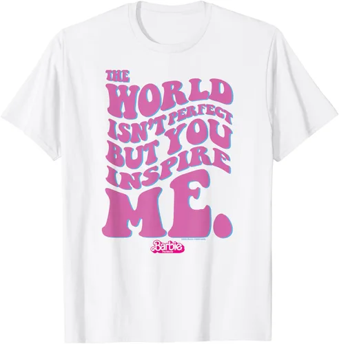 Vista 22 de Barbie Camiseta The Movie - You Inspire Me, Negro