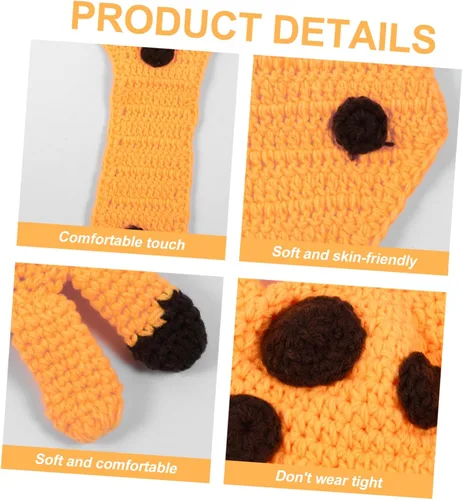 Vista 4 de Didiseaon 1 Set Giraffe Photo Suit Elastic Costume Infant Clothing Adorable Costume Props Newborn Skin- Friendly Shorts Baby Suits Baby Clothing