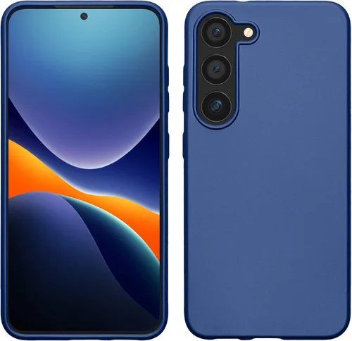 Vista 78 de kwmobile Funda compatible con Samsung Galaxy S23 - Funda protectora de silicona TPU suave y delgada - Piedra antigua