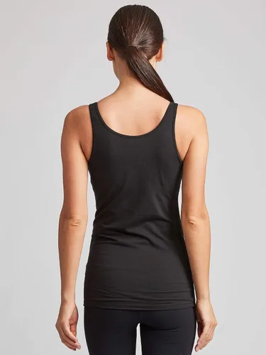 Vista 4 de Kalon Paquete de 4 camisetas sin mangas para mujer con diseño moderno y pechugona