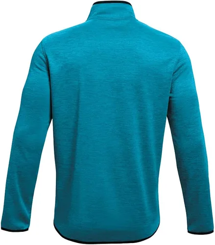 Vista 2 de Under Armour Remera para hombre con media cremallera de material Armour Fleece