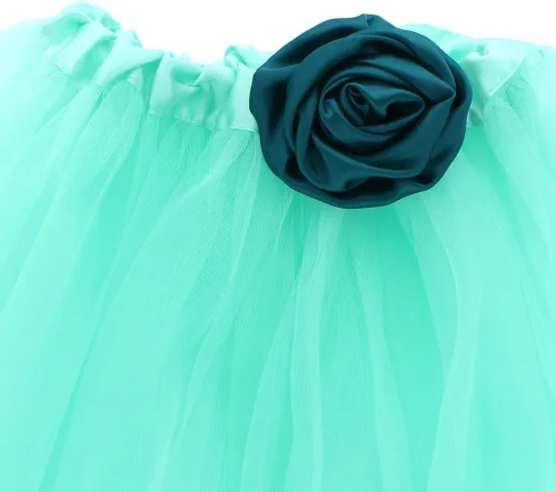 Vista 5 de Baby Tutú de tul para bailarina, 5 capas (0-3 meses de edad).