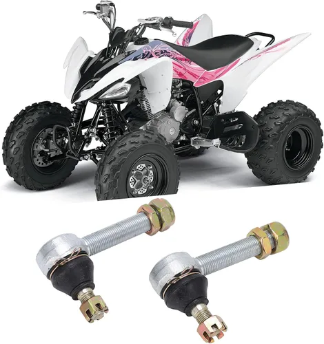 Vista 5 de 1 par de juntas de bola izquierda y derecha de 0.472 in, 0.630 in, aleación de acero, rótula para 150Cc 250Cc Quad Dirt Bike Atv Go Kart ciclomotor