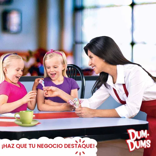 Vista 4 de Dum Dums Original, paletas, libre de la mayoría de alérgenos