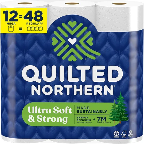 Vista 16 de Quilted Northern Papel higiénico ultra suave y fuerte, 12