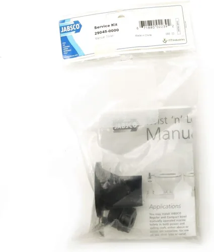 Vista 6 de Jabsco 29045 Twist N Lock Kits de servicio de inodoro manual marino