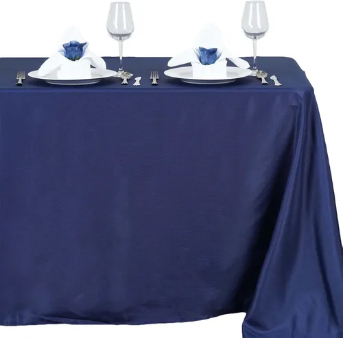 Vista 118 de Efavormart - Mantel rectangular, 60 x 102 pulgadas, resistente a las manchas y a las arrugas, lavable, mantel decorativo oblongo de tela de Amatista