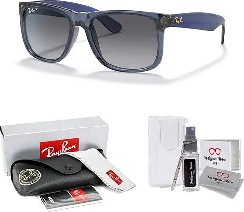 Vista 20 de Ray-Ban RB4165 JUSTIN Sunglasses For Men For Women+BUNDLE with ACCESSORY EYEWEAR KIT