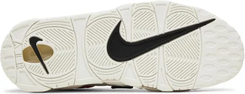 Vista 4 de Nike Air More Uptempo tenis de piel blancasnegras para hombre