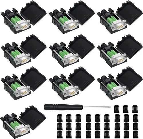 Vista 6 de 28 AWG 9/C CMP Cable de datos RS232 de seguridad con doble blindaje CMP - 16 pies - Uso para adaptadores serie DB9 1 cable blindado doble 28AWG 9/C