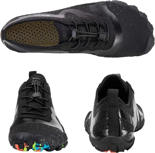 Vista 3 de Zapatos deportivos para el agua, para hombres, de secado rápido, calzado deportivo para usar al aire libre, ir en kayak, lancha, senderismo, surf