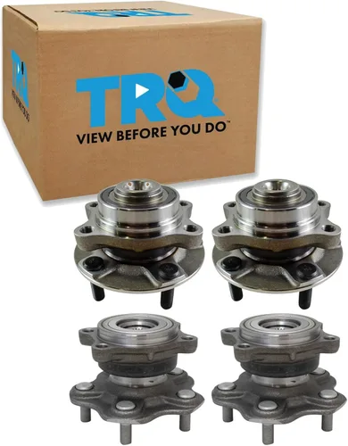 Vista 211 de TRQ Juego de cojinete de rueda delantera y conjunto de cubo