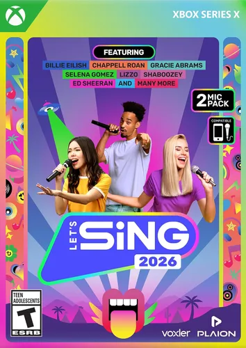Vista 9 de Let’s Sing 2026 + 2 Mics - PlayStation 5