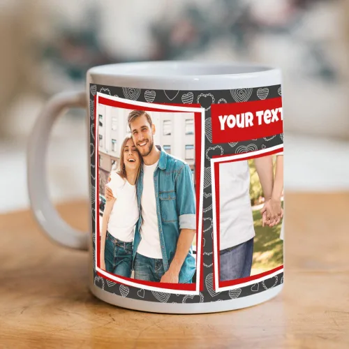 Vista 12 de Taza personalizada – Taza de café personalizada – Taza personalizada con imágenes, nombres, texto, fotos, logotipos – 11, 15 y 20 onzas con opciones