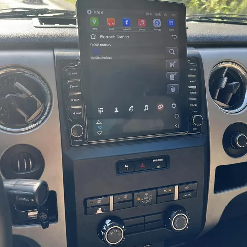 Vista 9 de Radio estéreo de coche Android 13 de 9.7 pulgadas para Ford F150 2009-2012, 2014 doble DIN WiFi incorporado Bluetooth GPS Navi 2011 2010 pantalla