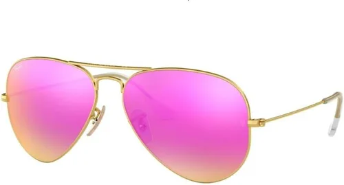 Vista 67 de Ray-Ban RB3025 - Lentes de sol de aviador de metal para hombre y mujer + paquete con kit de cuidado de gafas iWear de diseñador
