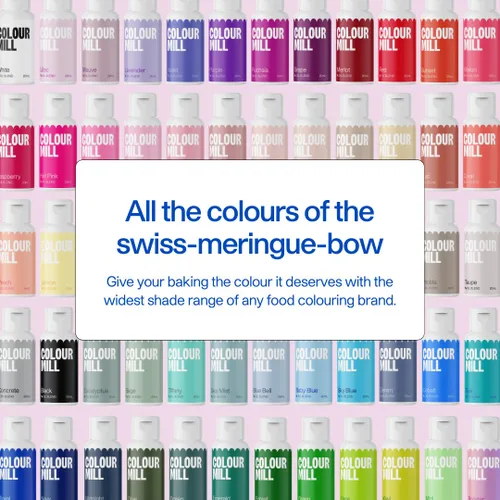 Vista 5 de Colour Mill Colorante para alimentos a base de aceite, 20 mililitros. Cada uno de 6 colores: Baby Blue, Navy, Royal, Sky Blue, Teal y Tiffany