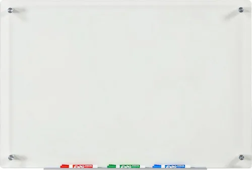 Vista 19 de Pizarra de vidrio blanco y esmerilado no magnético