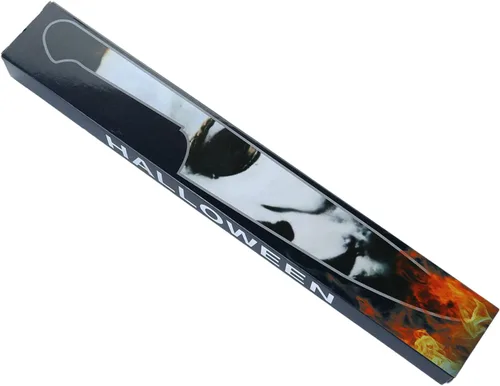 Vista 6 de Paquete de 2 cuchillos clásicos para Halloween, películas de terror, cosplay, accesorios de terror