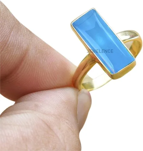 Vista 71 de Anillo de plata de ley maciza superpuesta de oro amarillo de 18 quilates para mujer, anillo de compromiso de plata esterlina, juego de bisel