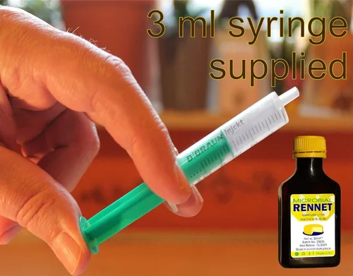 Vista 4 de Coagulante líquido microbiano RENNET 1.0 fl oz añadir 0.1 fl oz por 5L de leche