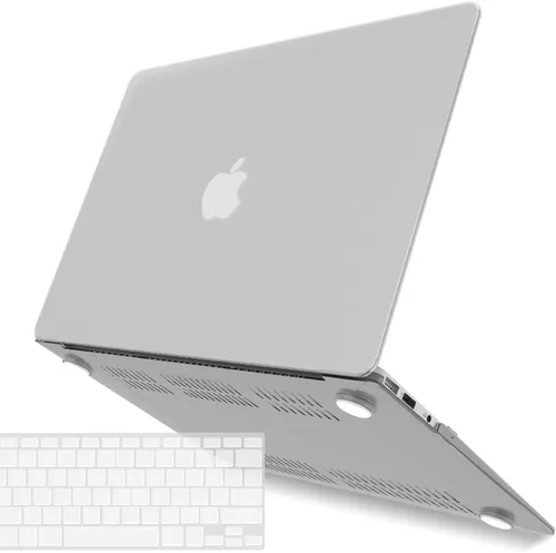 Vista 55 de IBENZER - Funda compatible con MacBook Air de 11 pulgadas, modelo A1370 A1465, funda de plástico suave al tacto, rígida, en paquete con funda