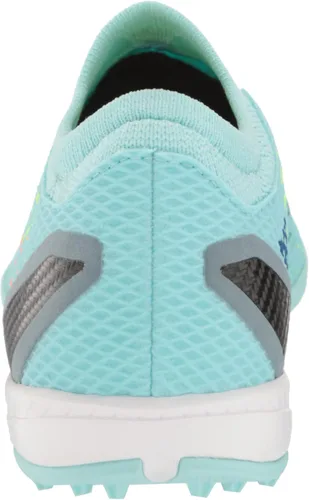 Vista 3 de adidas Tenis de fútbol unisex para adultos X Speedportal3 sin cordones Clear AquaPower BlueSolar Yellow