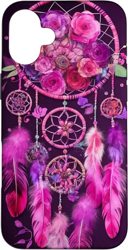Vista 23 de Feather and Flower Dream Catcher Designed Case for iPhone 17