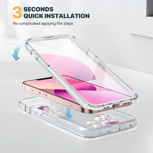 Vista 1036 de DIACLARA - Funda transparente compatible con iPhone XR 6.1 pulgadas 2018