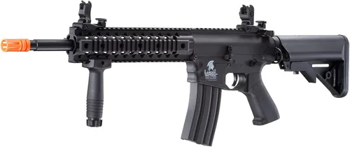 Vista 3 de Lancer Tactical Engranaje de metal completo LT-12 con cuerpo de polímero de riel de flotador libre Lt-12B