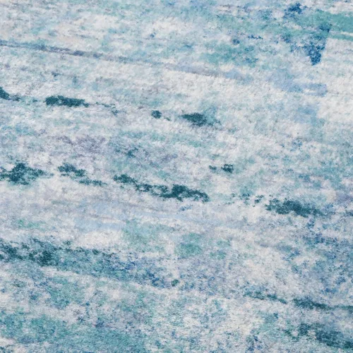 Vista 229 de Alfombra abstracta de 3 x 5 para sala de estar, dormitorio, entrada, color azul