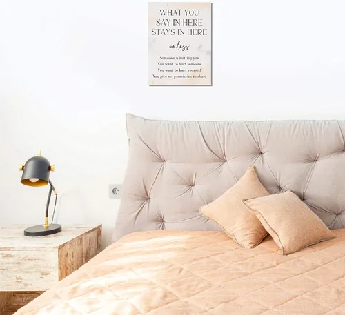 Vista 4 de BIWSHA Pósteres de salud mental para oficina, arte de pared de salud mental, decoración de oficina de trabajador social, arte de terapeuta, letrero