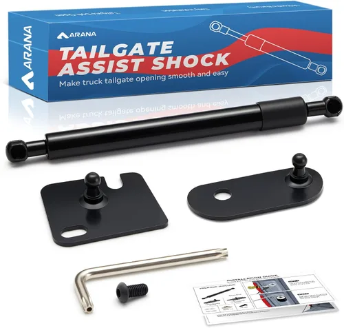 Vista 16 de ARANA Amortiguador de asistencia para portón trasero para F150 F250 F350 1997-2016, puerta trasera, accesorios abiertos suaves, amortiguador