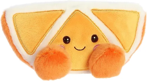 Vista 4 de Aurora® Adorable Palm Pals™ Tucker Mandarin™ - Divertido peluche coleccionable para coleccionistas de niños y adultos, perfecto para decorar