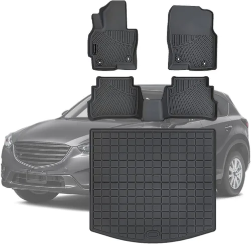 Vista 21 de Revestimientos de suelo para Acura ADX y Honda HR-V 2023-2026 TPE 2023-2026 TPE protección para todo tipo de clima, tapetes de primera y 2ª fila