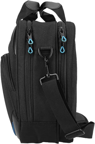 Vista 3 de KROSER - Bolso para laptop de 15,6 pulgadas, maletín con bandolera, bolsa de ordenador repelente al agua, funda para tableta duradera con bolsillos